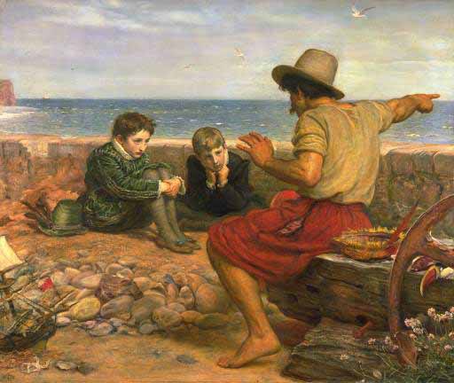 Sir John Everett Millais The Boyhood of Raleigh